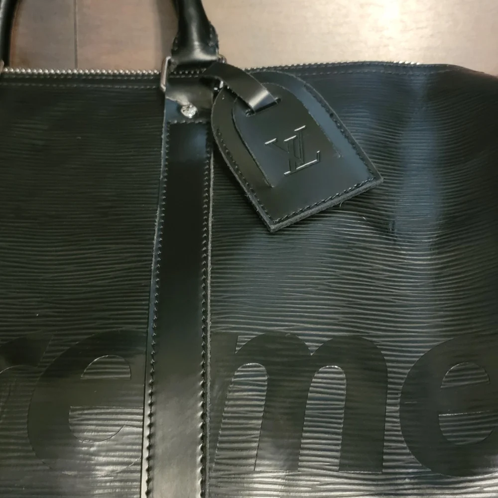 Supreme LV Collab Black Bandouliere Bag - Picture 5 of 9